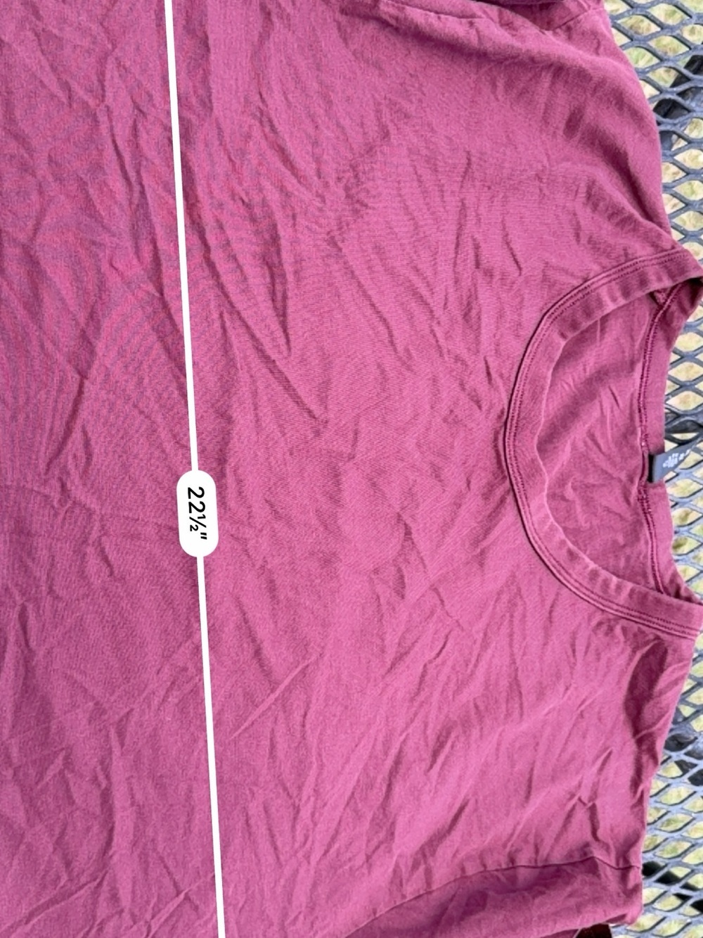 lululemon athletica Everyday Cotton Blend Relaxed T-Shirt - Ruby Magic Size XL - Picture 6 of 9